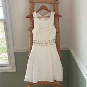 White spring dress